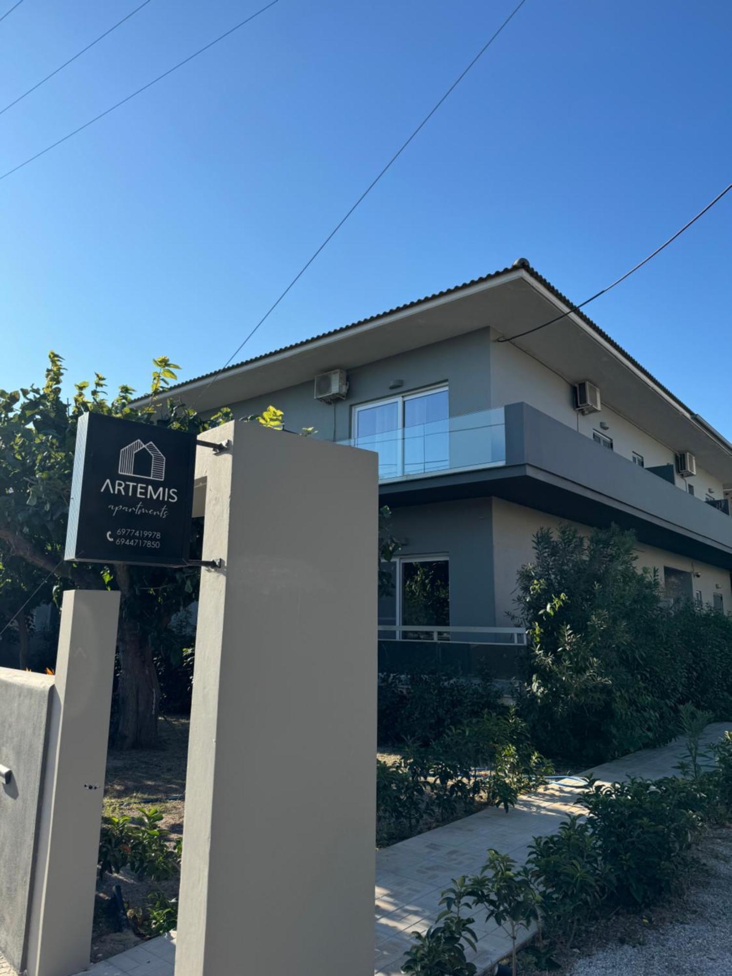 Artemis Apartments Диакоптон Экстерьер фото